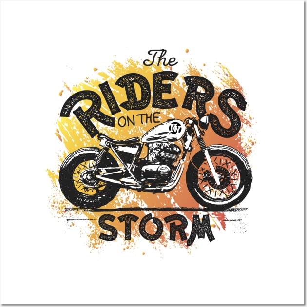 Riders on the Storm Wall Art by ManxHaven